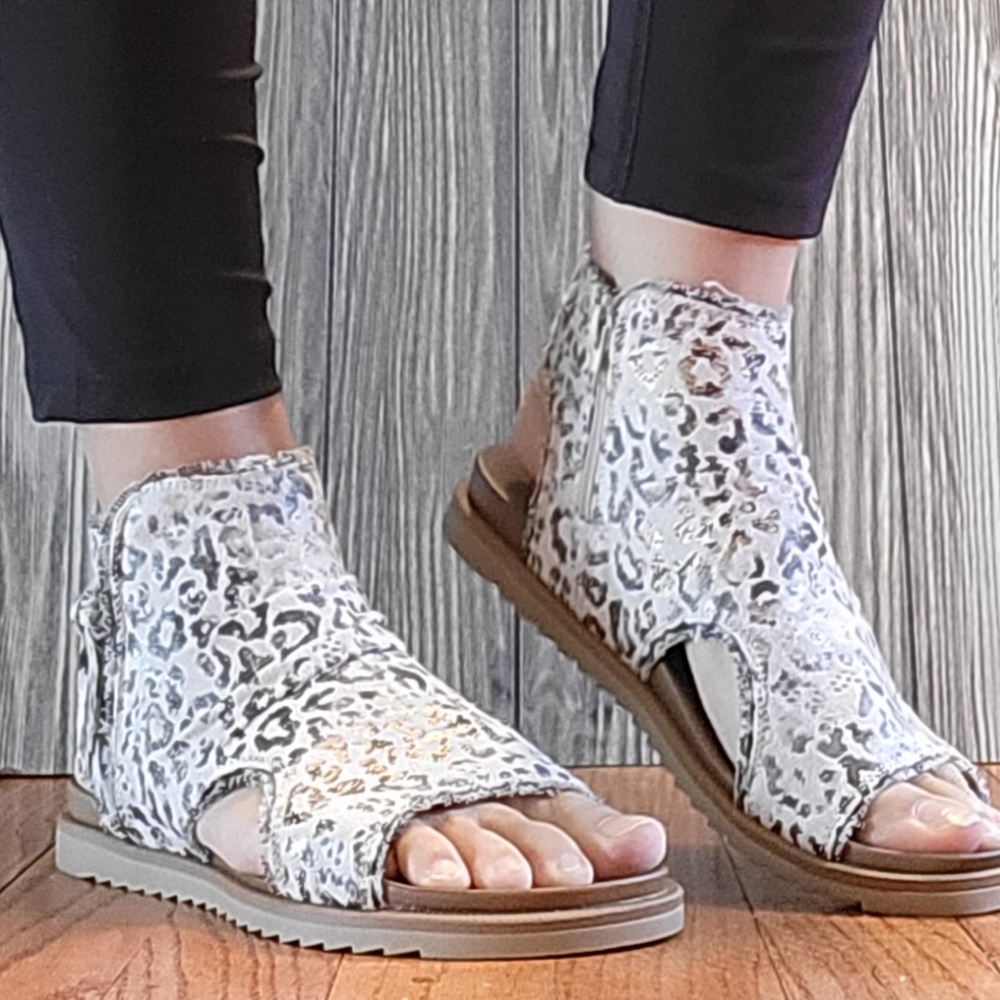 Cheetah Print Sandals